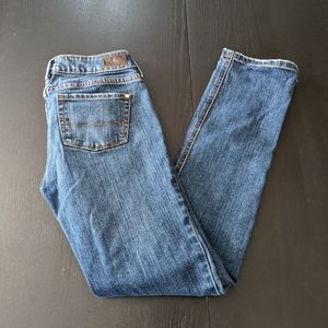 Pac Sun Bullhead Sz 1 short Skinny jeans Venice denim